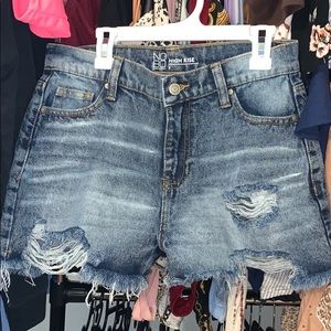 High rise jean shorts Never worn